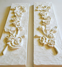 Roses for Mary - a bas-relief made of artificial stone (2)