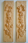 Roses for Mary - linden wood bas-relief (1)