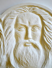 God in the Holy Trinity - bas-relief made of artificial stone (3)