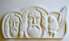 God in the Holy Trinity - bas-relief made of artificial stone (1)