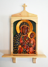 Small Home Altar nr 2 - bas-relief made of artificial stone, hand-painted (1)
