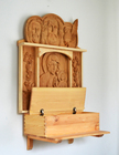 Large Home Altar - nr 2 - four linden wood carvings (2)