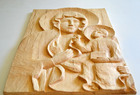 Large Home Altar nr 1 - four linden wood carvings (11)